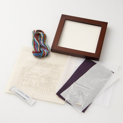 COSMO コスモ ねこと暮らす毎日 刺しゅうキット　