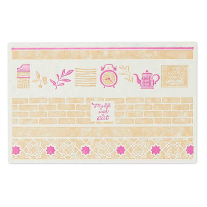 Retro letterpress greeting cards