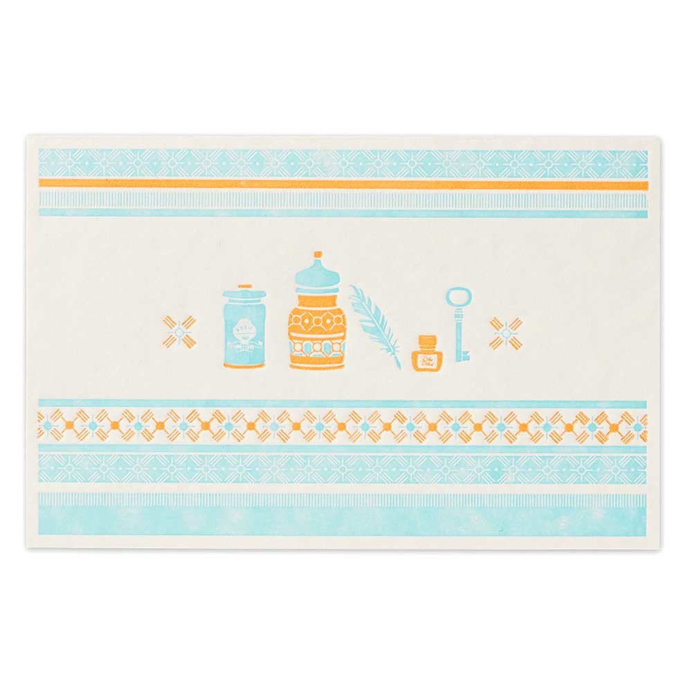 Retro letterpress greeting cards