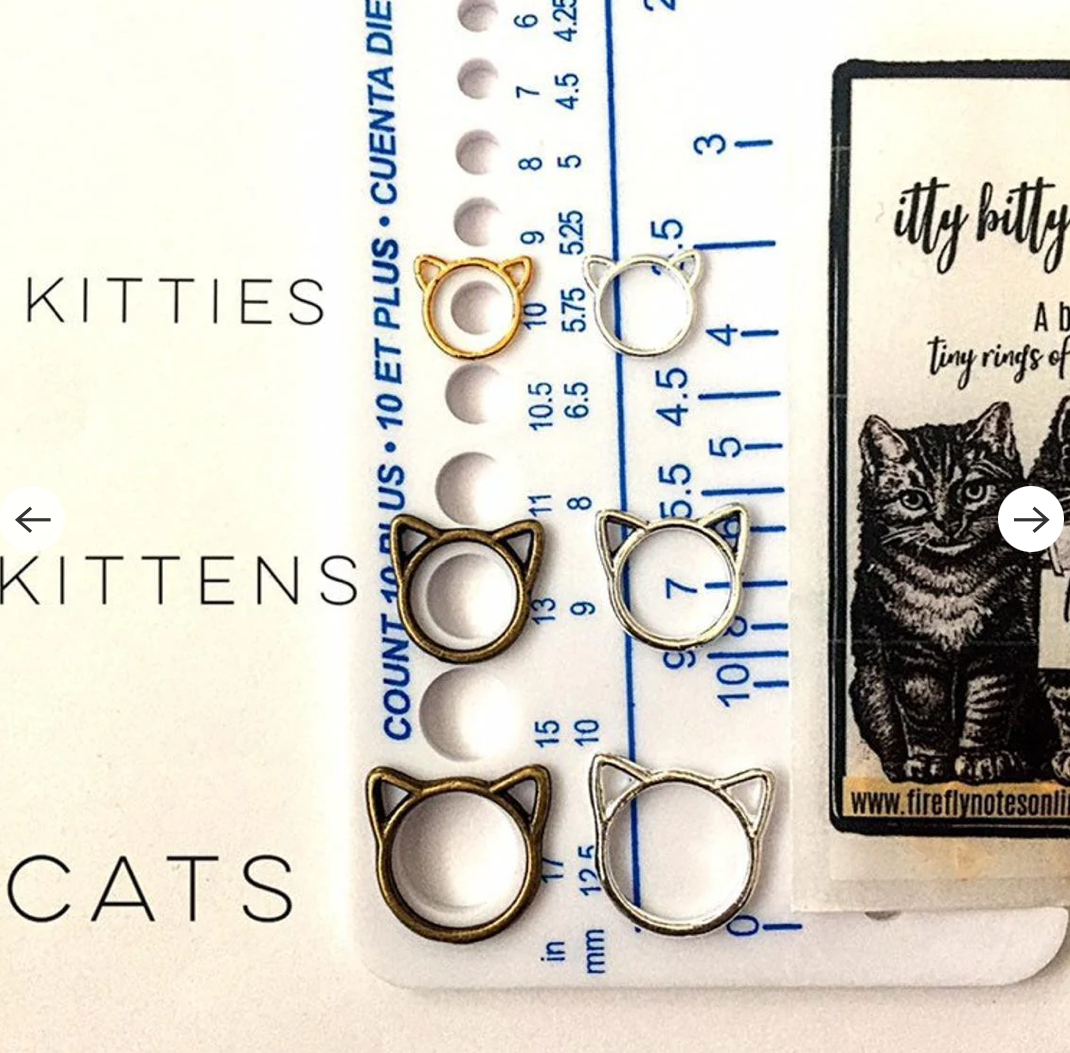 猫ちゃんステッチマーカー