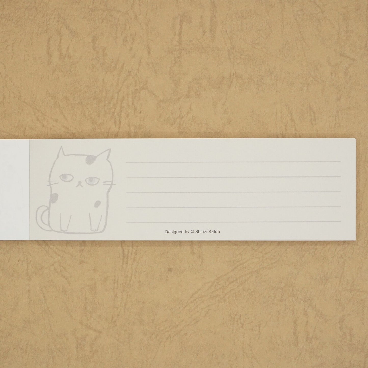 SHINZI KATOH　キャットヒル　一筆メモ