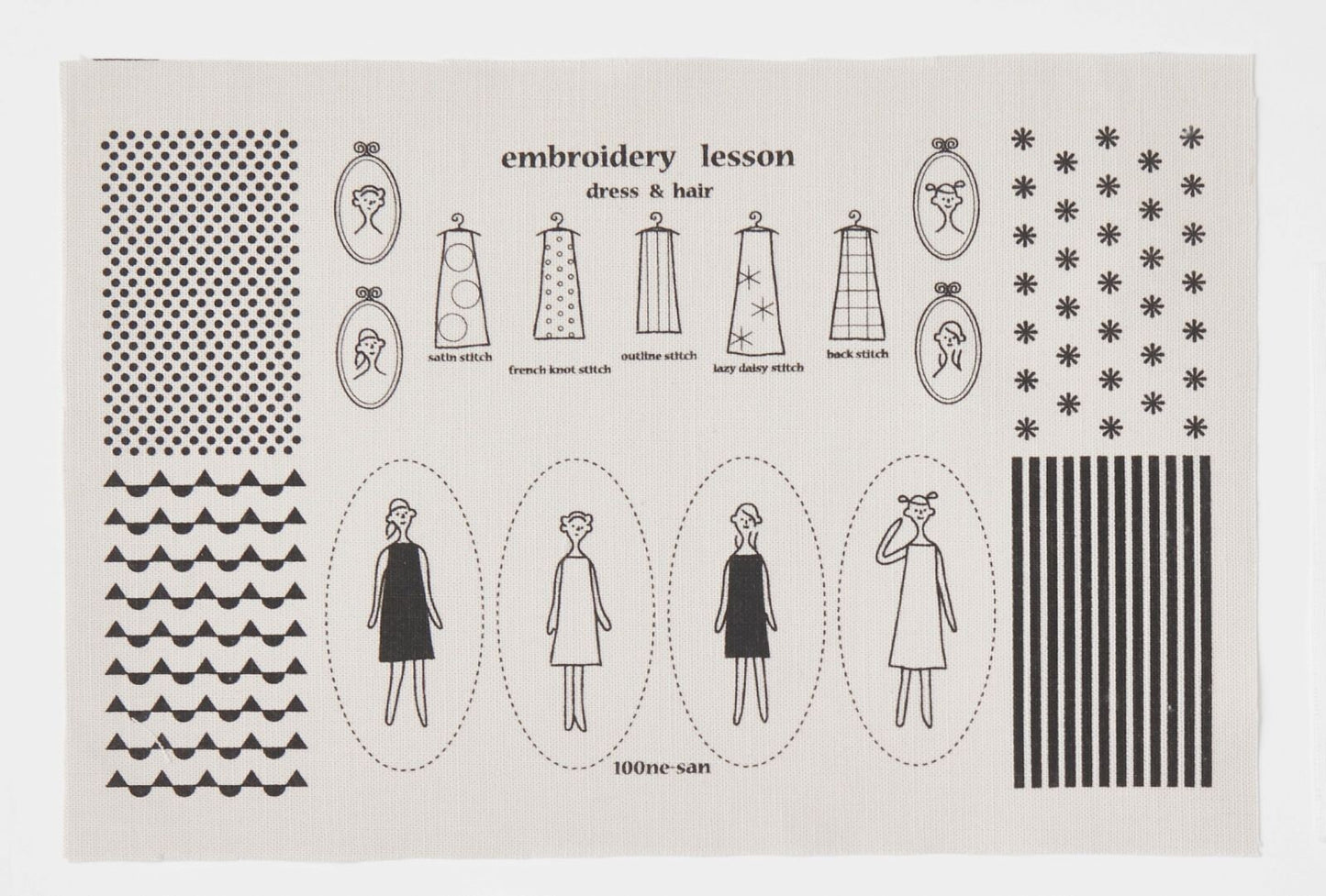 1OO LADIES charm embroidery kit