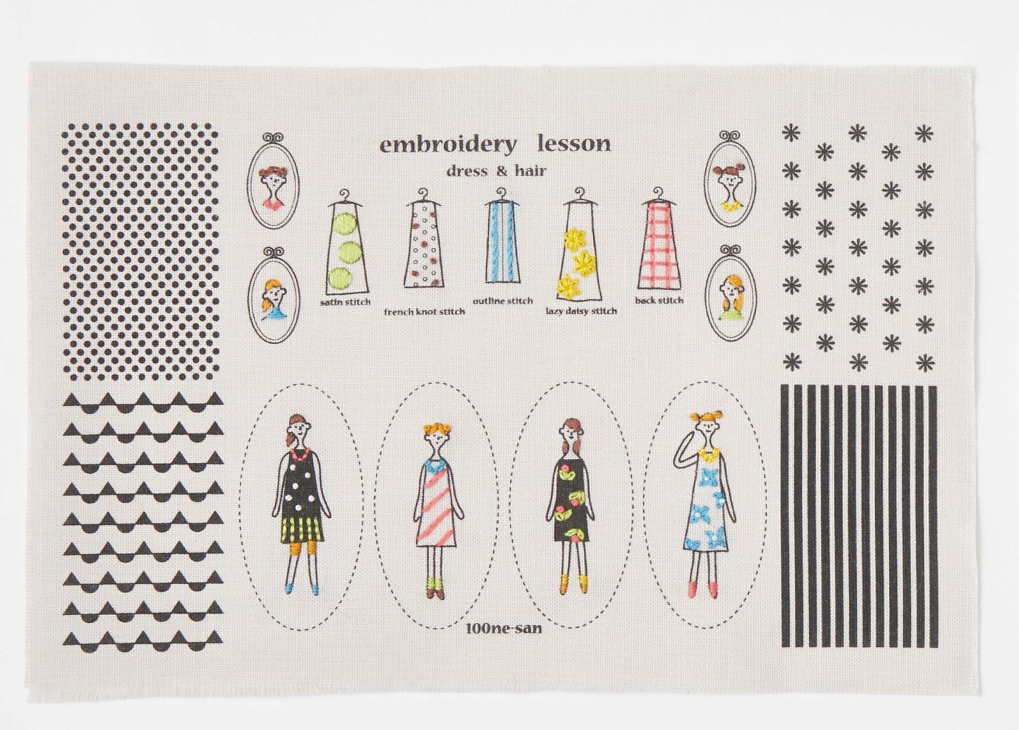1OO LADIES charm embroidery kit