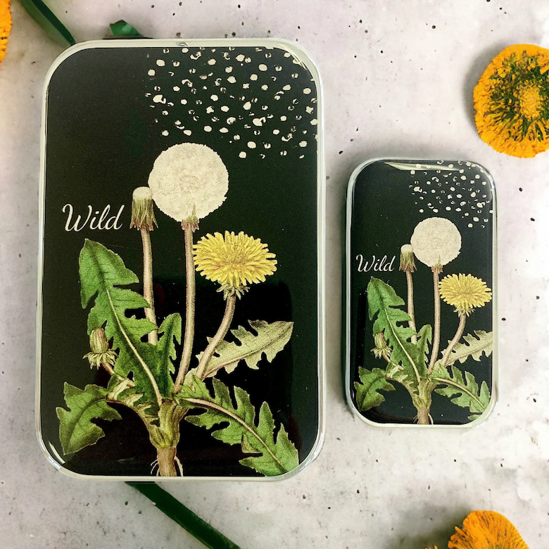 編み物道具入れ/ 収納缶（L）