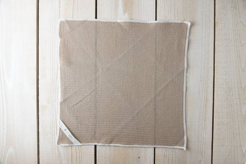 KIYOI 手になじむ弾力が心地よいメッシュコットンふきん