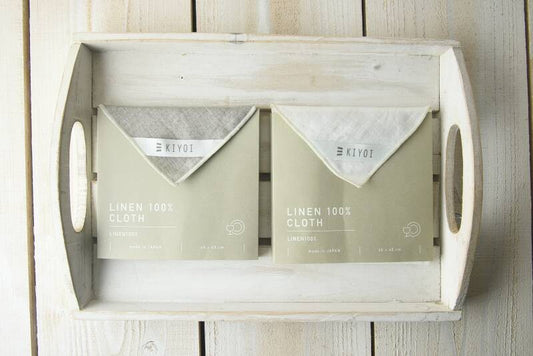 KIYOI リネン100%ふきん