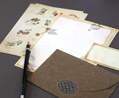 RETRONOME 図鑑風 レターセット