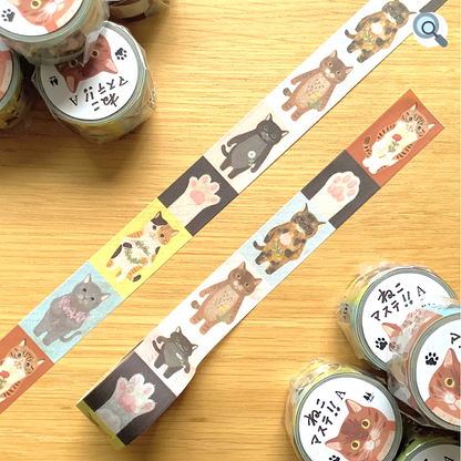 CATS IN PICTURE BOOKS masking tape