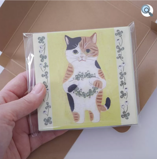 ４LEGS デラックス 箱入り ねこメモ１