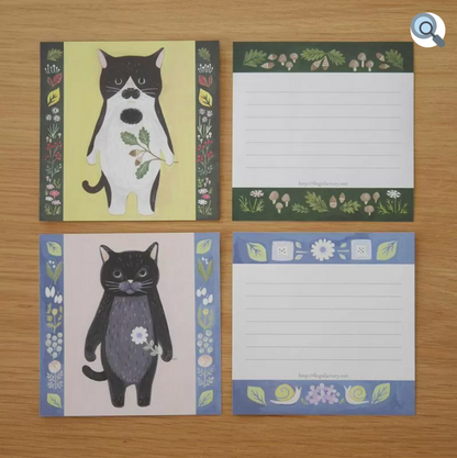 ４LEGS デラックス 箱入り ねこメモ１