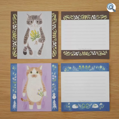 ４LEGS デラックス 箱入り ねこメモ１