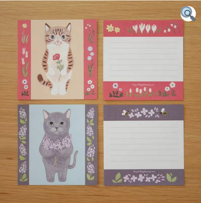 ４LEGS デラックス 箱入り ねこメモ１