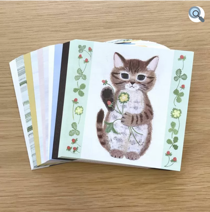 絵本の中のネコ　デラックス 箱入り ねこメモ2