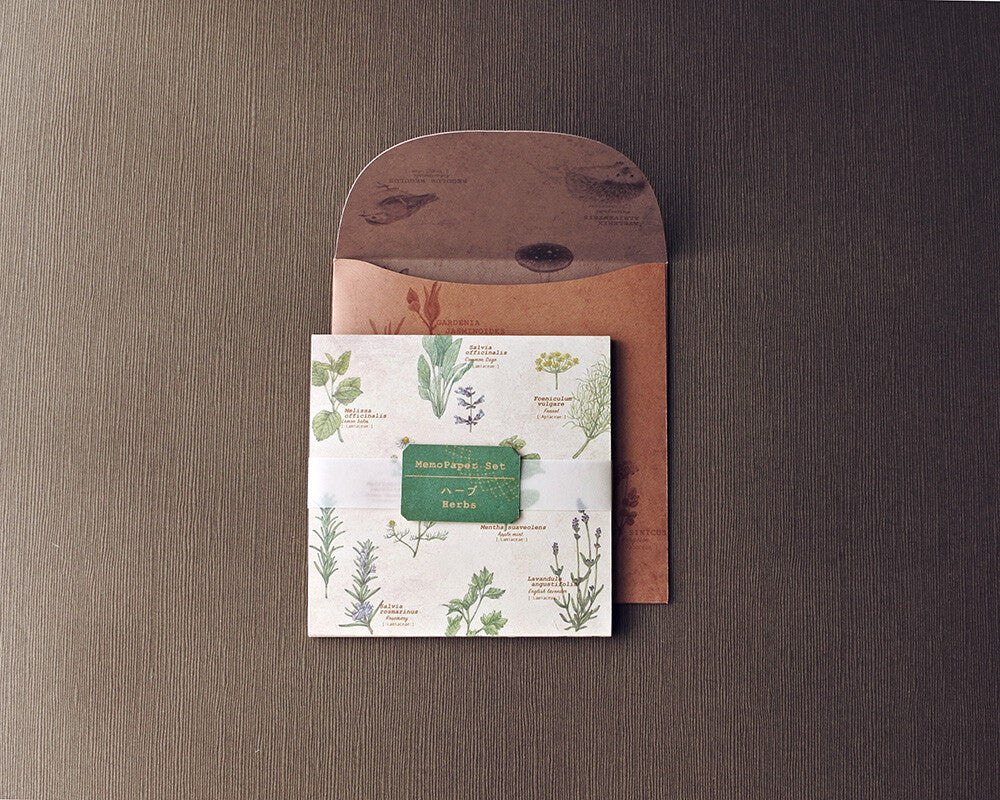 RETRONOME 図鑑風メモ便箋 (ケース付け）