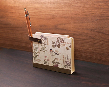 RETRONOME さんさく図鑑風メモ便箋+卓上ホルダー