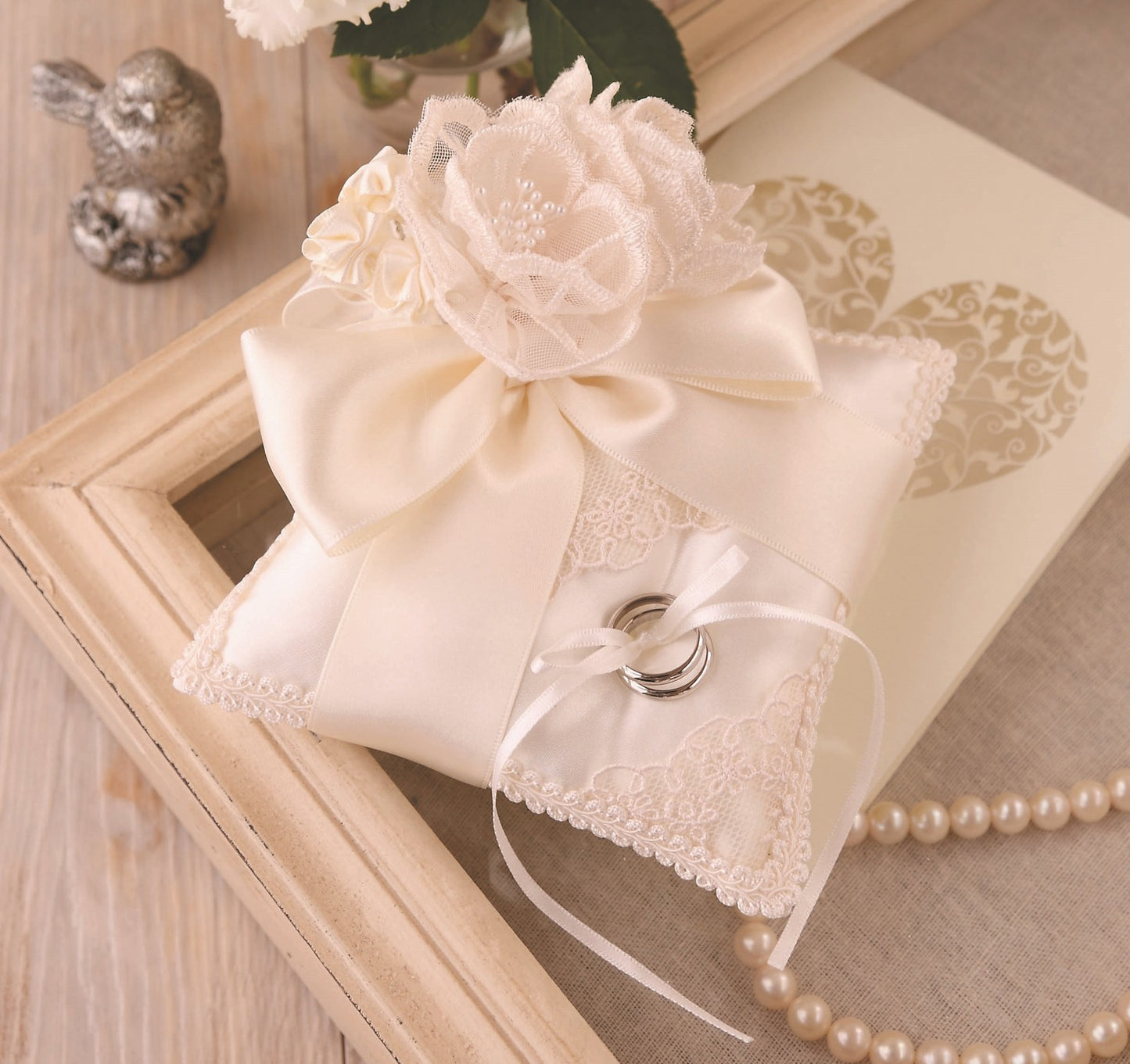 JUNO Wedding Ring Bearer Pillow hand sewing kit