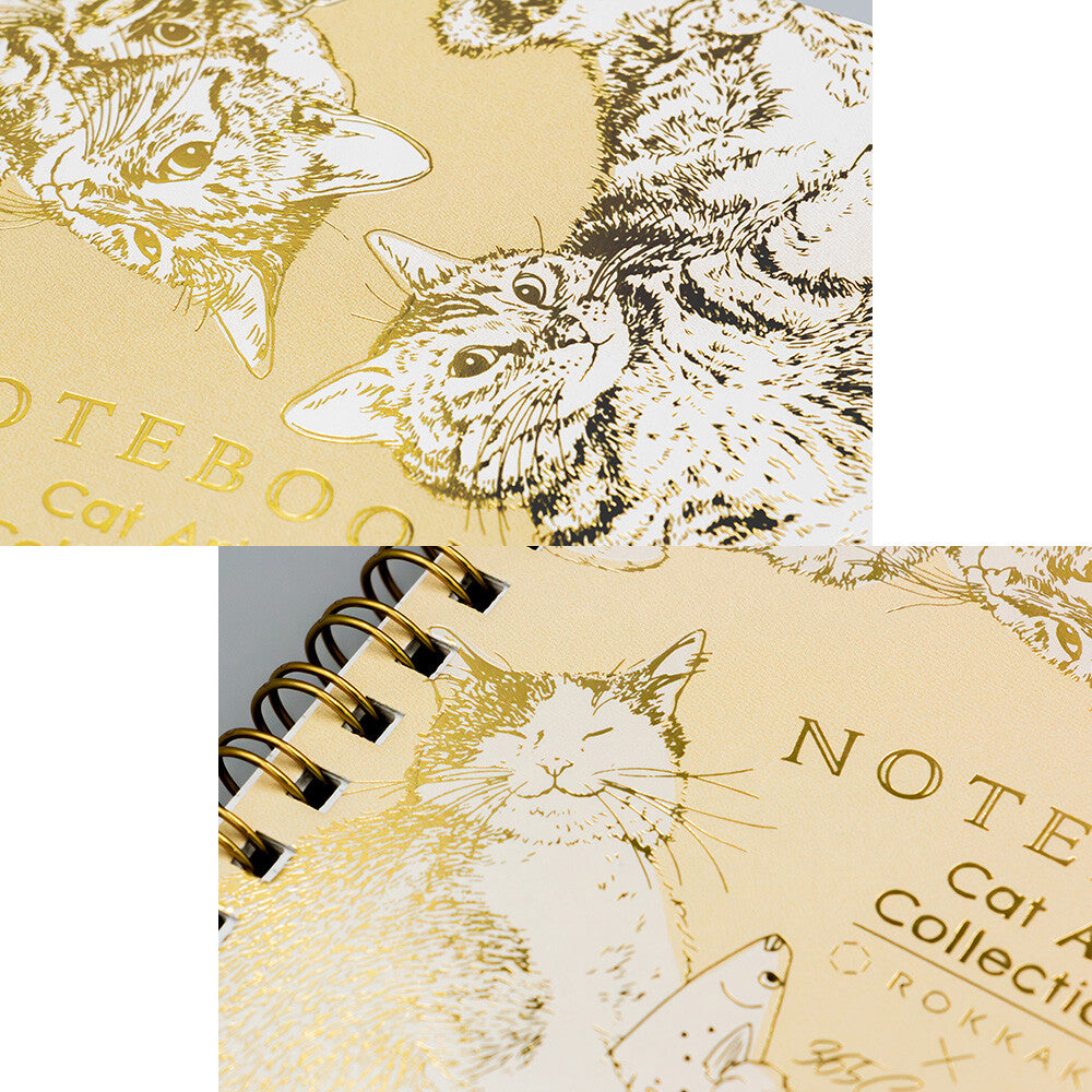 CAT ART COLLECTION spiral bound notebook