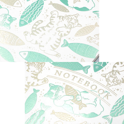 CAT ART COLLECTION spiral bound notebook