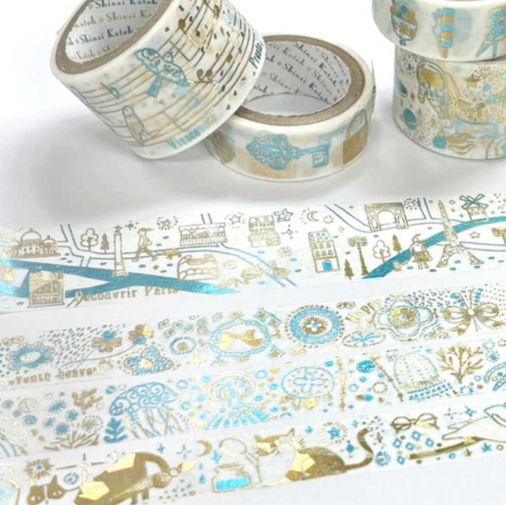 SHINZI KATOH Glowing Stars masking tape