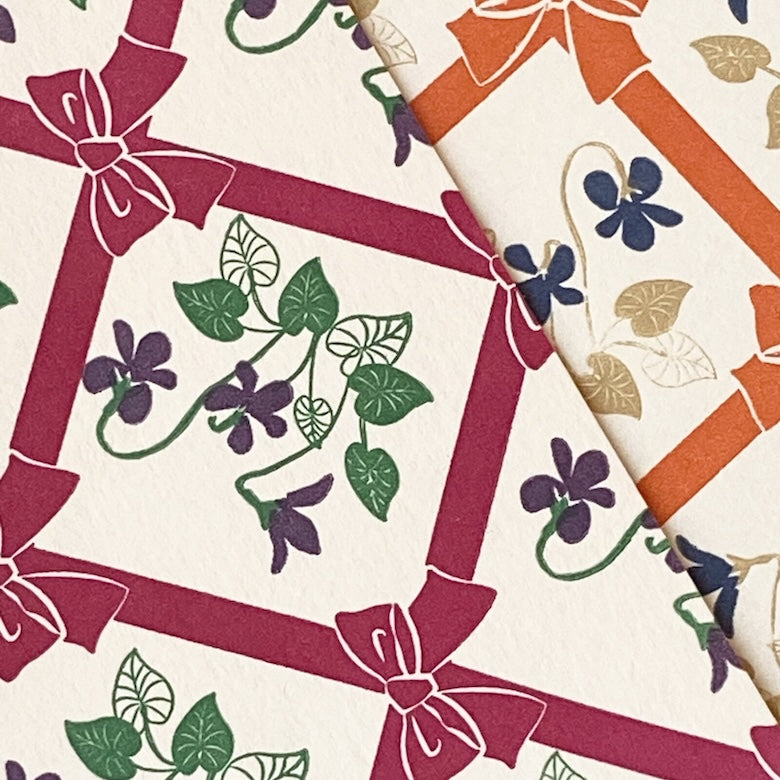 活版印刷 レトロ すりガラス便箋