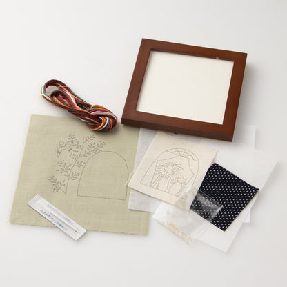 COSMO コスモ ねこと暮らす毎日 刺しゅうキット　